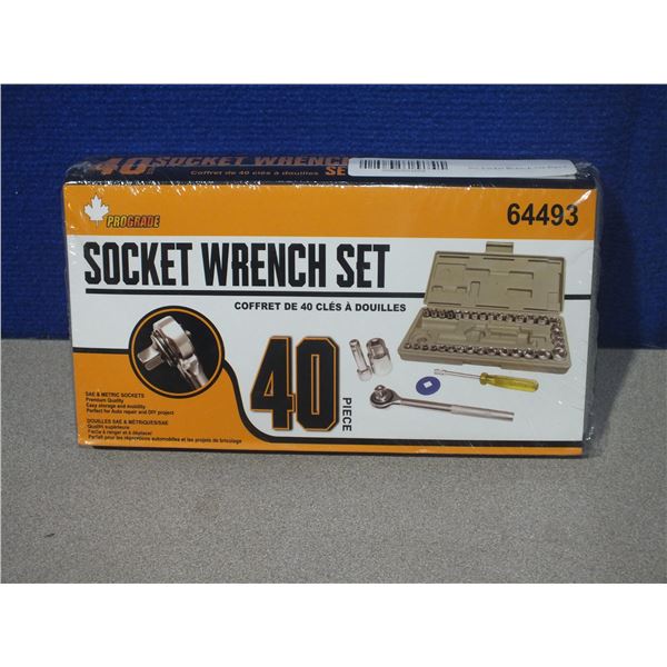 40pc Socket Wench Set