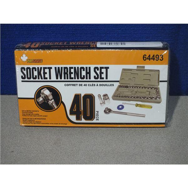 40pc Socket Wench Set