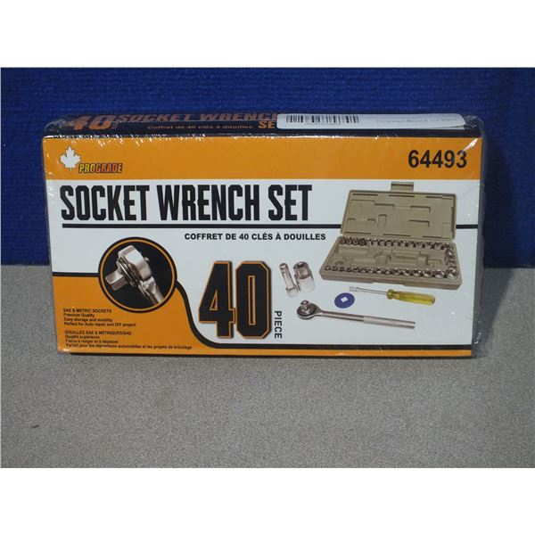 40pc Socket Wench Set