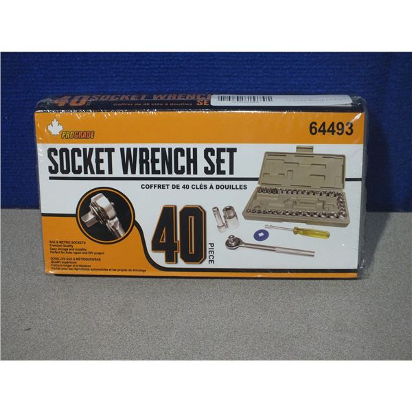 40pc Socket Wench Set
