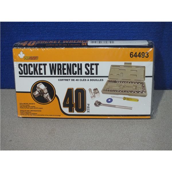 40pc Socket Wench Set