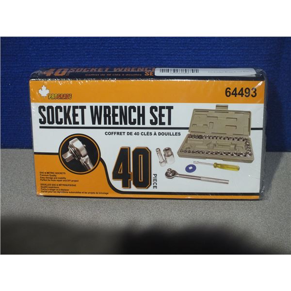 40pc Socket Wench Set