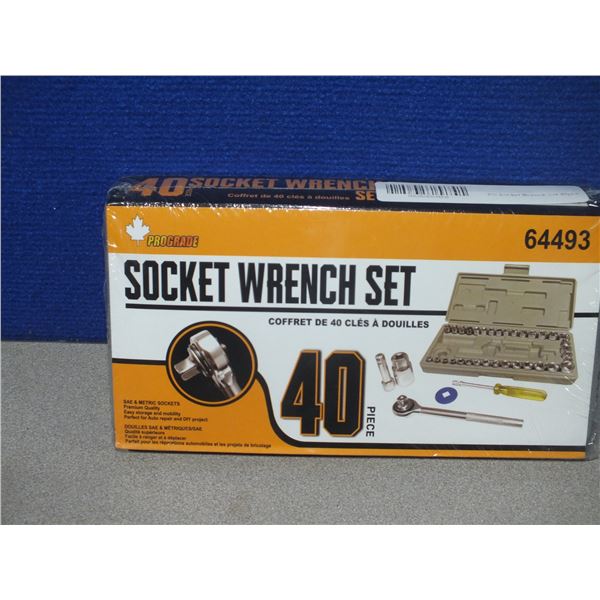 40pc Socket Wench Set