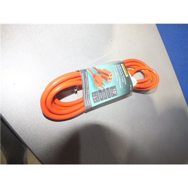 10ft Indoor Outdoor Extension Cord