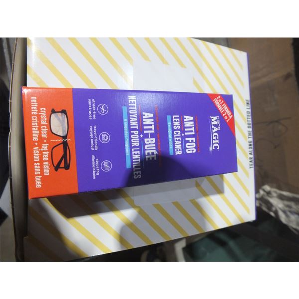 1 box Of Anti Fog Lens Wipes