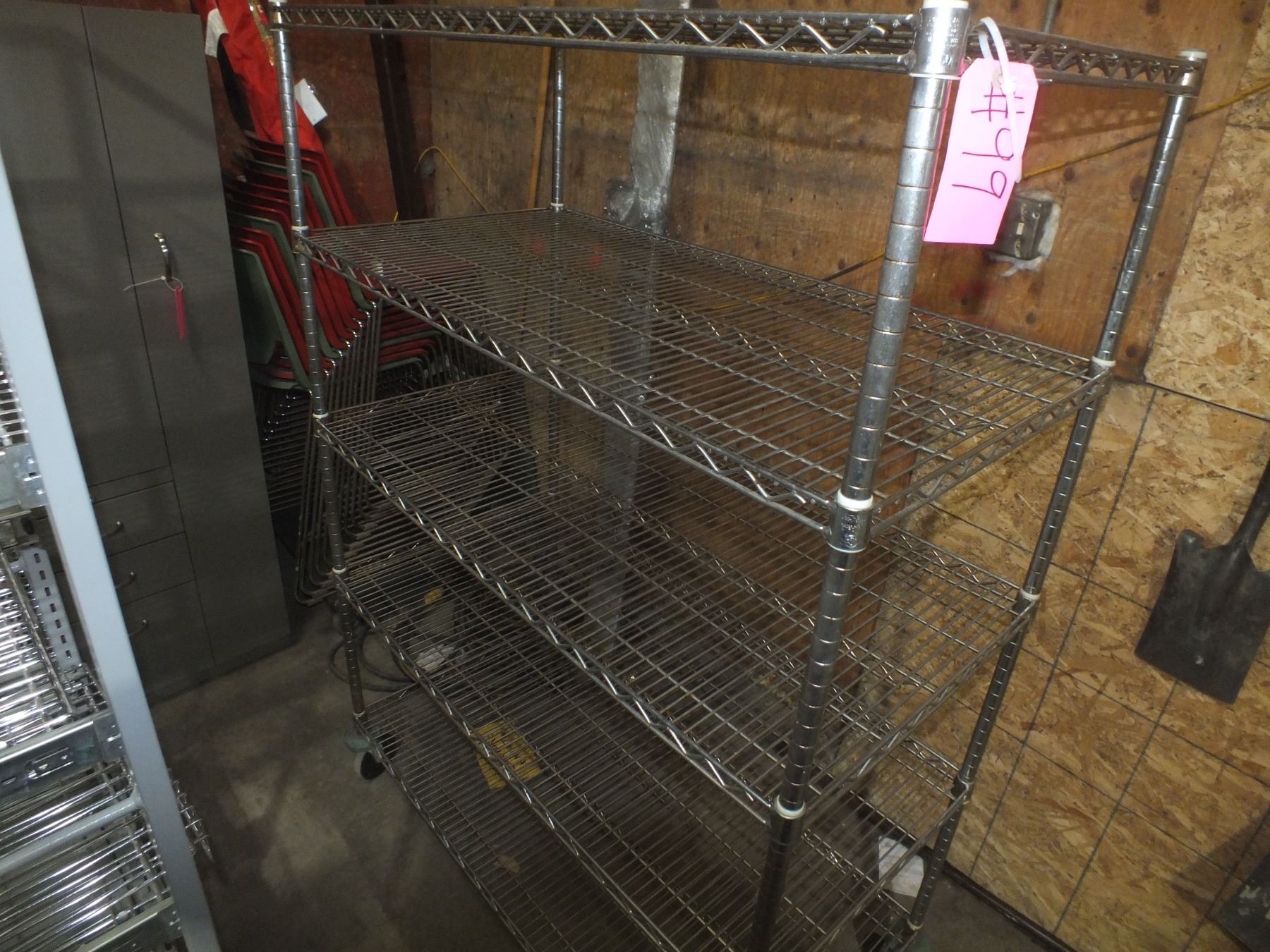 Metro Storage Rack On Wheels
