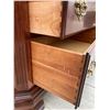 Image 7 : ETHAN ALLEN GEORGIAN COURT CHERRY DRESSER WITH A MATCHING TRI-FOLD MIRROR