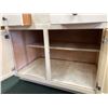 Image 20 : ANTIQUE FREE STANDING WHITE HOOSIER CUPBOARD