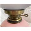Image 14 : VICTORIAN "GONE WITH THE WIND" STYLE HURRICANE PARLOR LAMP