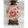 Image 6 : VICTORIAN "GONE WITH THE WIND" STYLE HURRICANE PARLOR LAMP