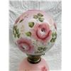 Image 7 : VICTORIAN "GONE WITH THE WIND" STYLE HURRICANE PARLOR LAMP