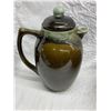 Image 10 : VINTAGE PFALTZGRAFF COPPER GREEN DRIP GLAZE POTTERY SET