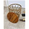Image 2 : THRESHOLD BRITANNA PATIO ACCENT TABLE AND CANDLE HOLDERS