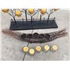 Image 7 : THRESHOLD BRITANNA PATIO ACCENT TABLE AND CANDLE HOLDERS