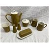 Image 1 : VINTAGE MIKASA CERA-STONE COFFEE SERVICE SET AND MISCELLANEOUS