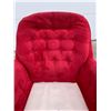 Image 7 : VINTAGE RED TUFTED ROCKER RECLINER