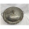 Image 6 : VINTAGE GALVANIZED METAL BREAD DOUGH RISING BOWL AND MISCELLANEOUS