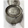 Image 9 : VINTAGE GALVANIZED METAL BREAD DOUGH RISING BOWL AND MISCELLANEOUS