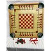 Image 5 : VINTAGE CARROM GAMEBOARD