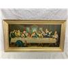 Image 1 : FRAMED REPRODUCTION OF THE LAST SUPPER, A FAMOUS RELIGIOUS SCENE ORIGINALLY PAINTED BY LEONARDO DA V