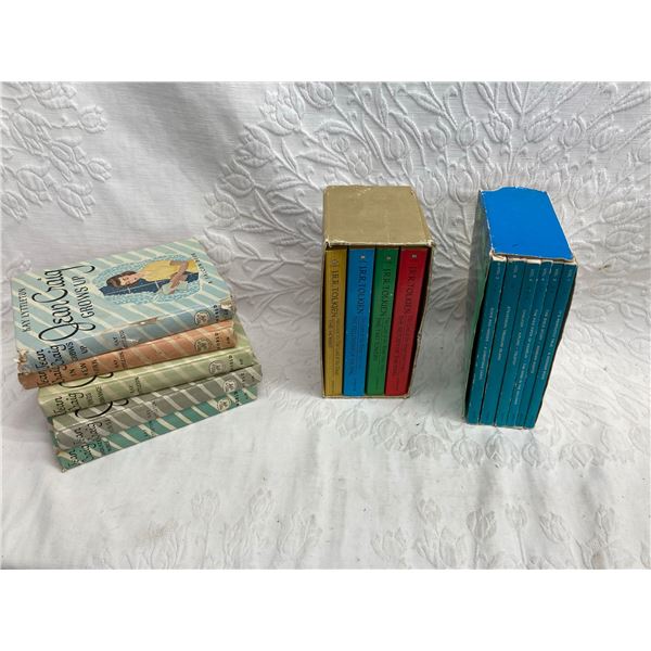 VINTAGE BOOKS, INCLUDING J.R.R. TOLKIEN'S MASTERPIECES, ALONGSIDE A COLLECTION OF "JEAN CRAIG" BOOKS