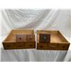 Image 1 : VINTAGE WOOD DRAWERS, LOT