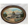 Image 6 : VINTAGE REVERSE PAINTING OF US CAPITOL