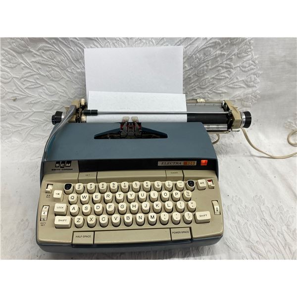 VINTAGE SMITH-CORONA ELECTRA 120 ELECTRIC TYPEWRITER – WORKS!