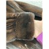 Image 14 : VINTAGE, FULL-LENGTH BROWN RANCH MINK FUR COAT