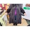 Image 18 : VINTAGE, FULL-LENGTH BROWN RANCH MINK FUR COAT