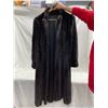 Image 1 : VINTAGE, FULL-LENGTH BROWN RANCH MINK FUR COAT