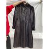 Image 2 : VINTAGE, FULL-LENGTH BROWN RANCH MINK FUR COAT