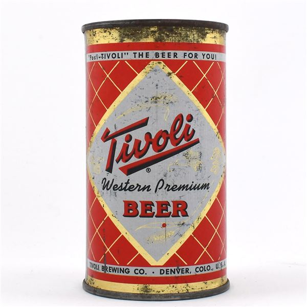 Tivoli Western Premium Beer Flat Top 138-35