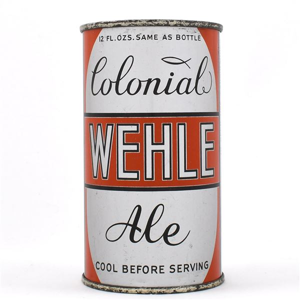 Wehle Colonial Ale Long Opener Flat Top 10A X CODE 144-35 EXCEPTIONAL