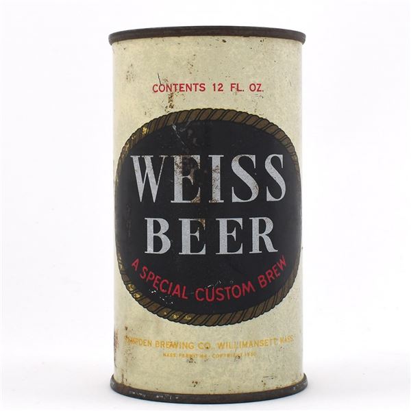 Weiss Beer Flat Top 144-39 SCARCE
