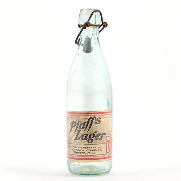 Pfaffs Lager Pre-Prohibition Blob Top Bottle EXCELLENT