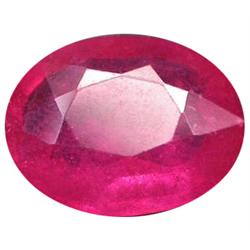 3.04ct Glowing Natural Pinkish Red Ruby Mozambique (GEM-17834)