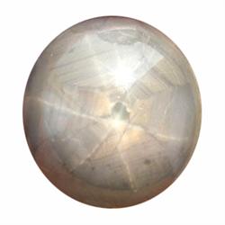 25ct Gray Biue Star Sapphire Natural 6 Ray (GEM-19766)