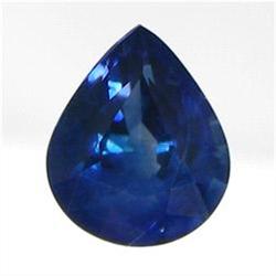 0.94ct Natural Royal Blue Ceylon Sapphire Pear Cut (GEM-20304)