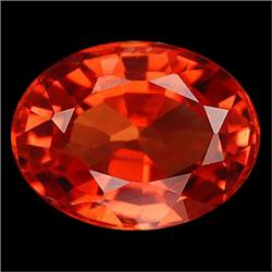 0.53ct Oval Orange Sapphire (GEM-19304A)
