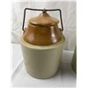 Image 3 : Lidded Crock Jars