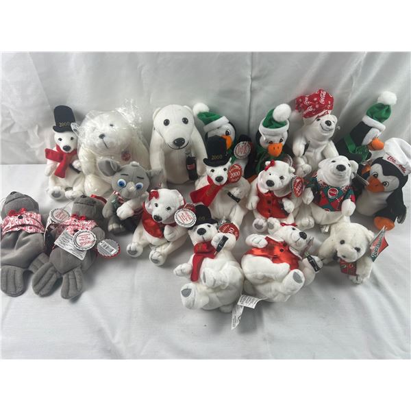 Coca-Cola Plushies