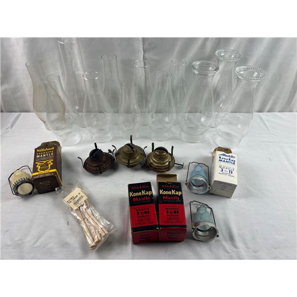 Kerosene Lamp Shades & Parts