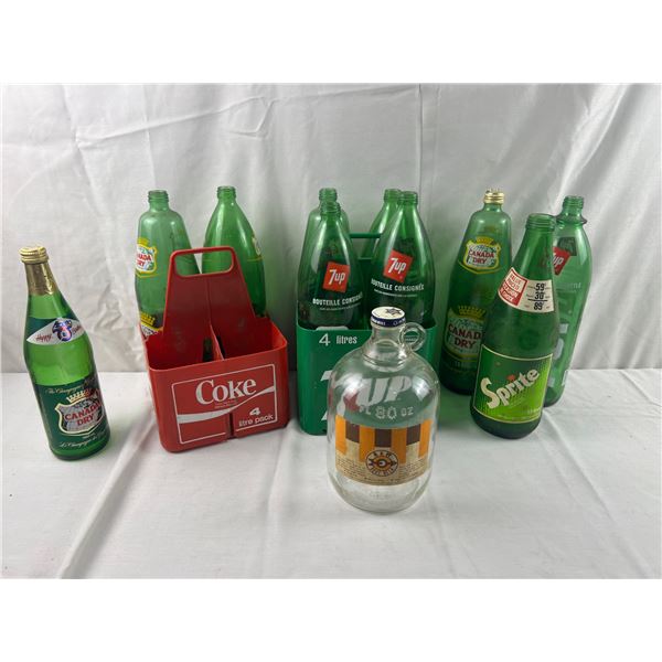 Collection of Soda Bottles