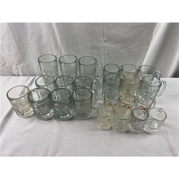 A&W Glass Mugs