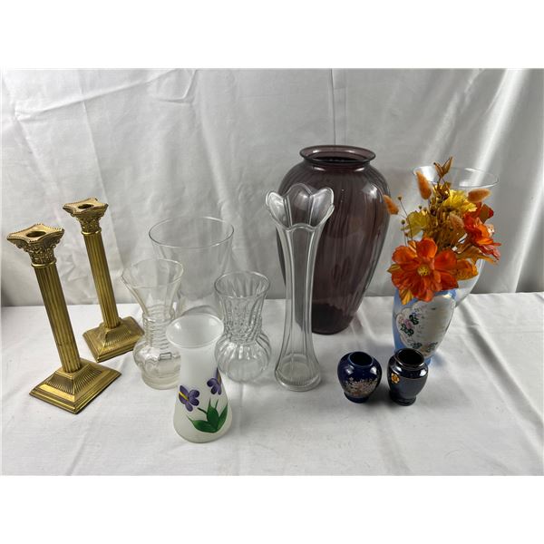 Vases and Candle Holders