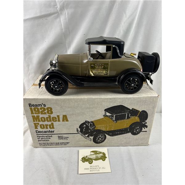 Beam’s 1928 Model A Ford Decanter - Kentucky Straight Bourbon Whiskey