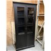Image 1 : Black Display Cabinet