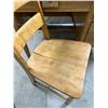 Image 5 : Wooden Desk & Chair