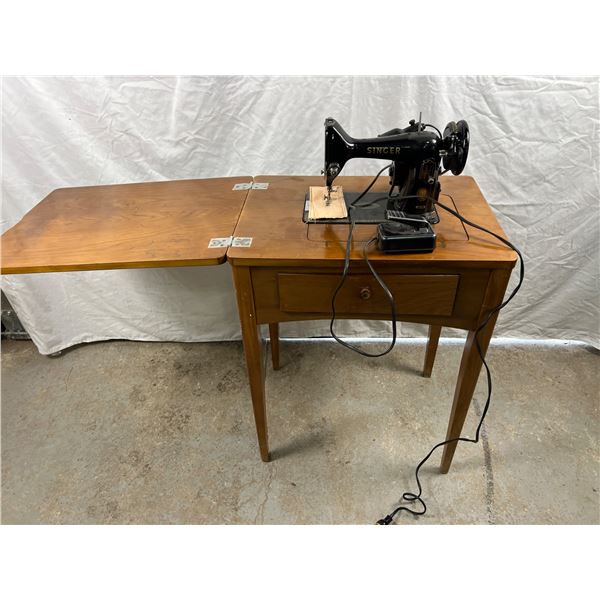 1951 Singer Sewing Machine & Table
